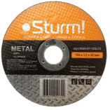 Ручной инструмент Диск отрезной по металлу STURM 9020-07-125х10